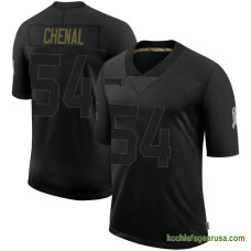 Youth Kansas City Chiefs Leo Chenal Black Authentic 2020 Salute To Service Kcc216 Jersey C2473
